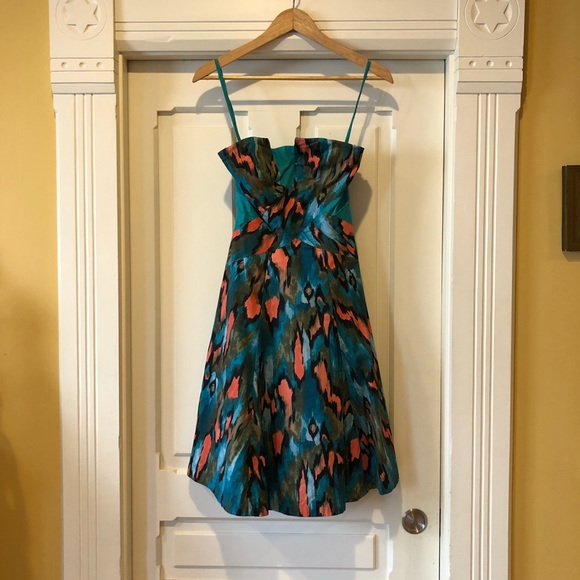 Anthropologie Strapless pocket formal midi Dress - Picture 2 of 4